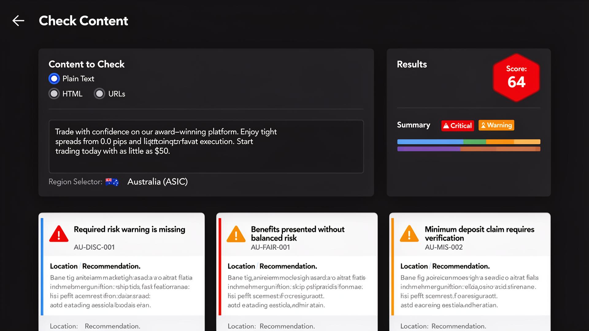 ComplianceCheck - Financial Services Website Compliance Auditing